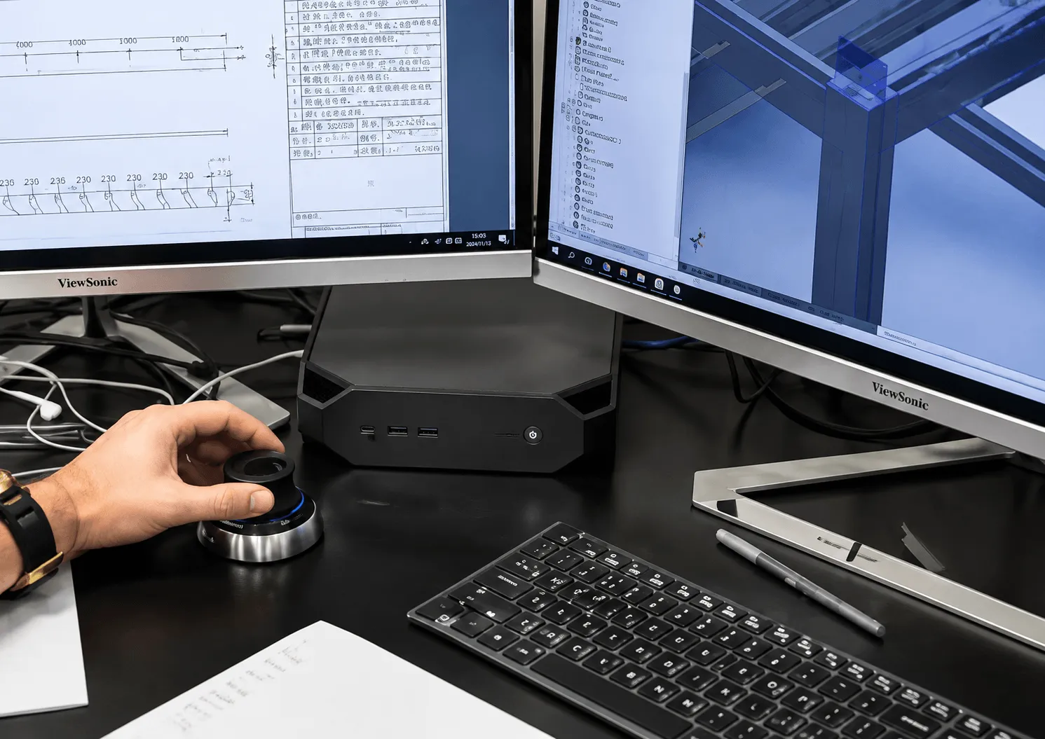 Precision louver profile quality control